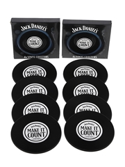 Jack Daniel's Make It Count Coasters  8 x 10cm x 10cm