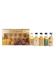 Glenmorangie Malt Whisky Collection 10 & 18 Year Old, Port, Sherry & Madeira Wood Finish 5 x 5cl / 43%
