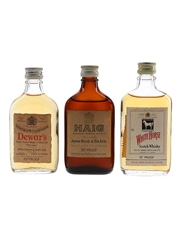 Dewar's, Haig Gold Label & White Horse