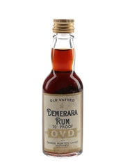 OVD Old Vatted Demerara Rum Bottled 1970s - George Morton 5cl / 40%
