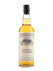 Springbank 1993 Cask 546 Cask Owner's Private Bottling 70cl / 49.7%