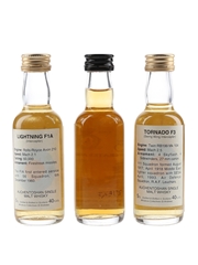 Auchentoshan & Tamnavulin 10 Year Old Bottled 1993 - 25 Years Of Integrated Air Defence 3 x 5cl / 40%