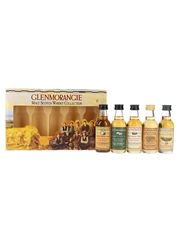 Glenmorangie Malt Whisky Collection 10 & 18 Year Old, Port, Sherry & Madeira Wood Finish 5 x 5cl / 43%