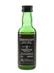 Tomatin 1976 13 Year Old Bottled 1990 - Cadenhead's 5cl / 60.5%