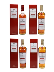Macallan Classic Cut Limited Edition 2017, 2018, 2019 & 2020 4 x 70cl-75cl