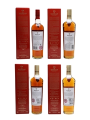 Macallan Classic Cut Limited Edition 2017, 2018, 2019 & 2020 4 x 70cl-75cl