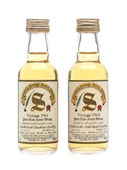 Signatory Vintage Pure Grain Scotch Whisky Miniatures