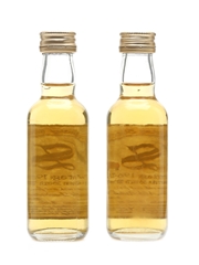Signatory Vintage Pure Grain Scotch Whisky Miniatures Dumbarton 1961 & North British 1964 2 x 5cl / 46%