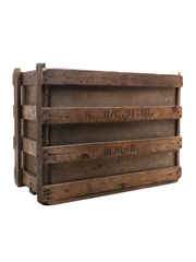 Rum Flagon Wooden Crate