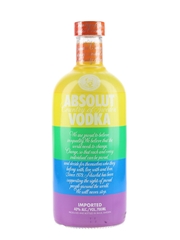 Absolut Colors 2005 Edition Collaboration with Gilbert Baker 70cl / 40%