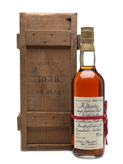 Macallan 1938 Handwritten Label