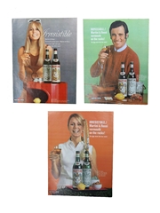 Martini 1960s Advertising Prints 26cm x 34cm