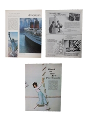 Martini 1960s Advertising Prints 26cm x 34cm