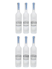 Belvedere Vodka Six Bottles 6 x 70cl / 40%