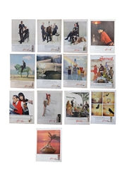 Smirnoff 1950s & 1970s Advertising Prints 13 x 26cm x 36cm