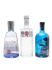Assorted Gin Gin Mare, Botanist, King Of Soho 3 x 70cl / 43.6%