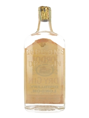 Gordon's Dry Gin Spring Cap Bottled 1950s 75cl