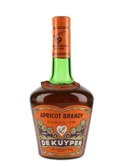 De Kuyper Apricot Bandy Bottled 1970s 71cl / 24%