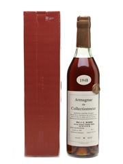 Dupeyron 1948 Armagnac Bottled for J C Rossi, Paris 70cl / 41.8%