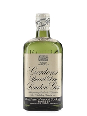 Gordon's Special Dry London Gin Bottled 1950s - Spring Cap 37.5cl / 40%