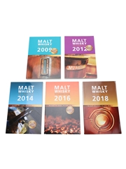 Malt Whisky Yearbooks 2009, 2012, 2014, 2016 & 2018 