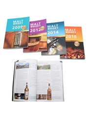 Malt Whisky Yearbooks 2009, 2012, 2014, 2016 & 2018 