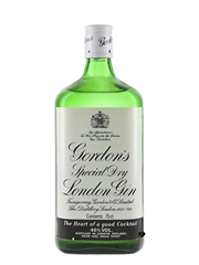 Gordon's Special Dry London Gin Bottled 1980s 75cl / 40%