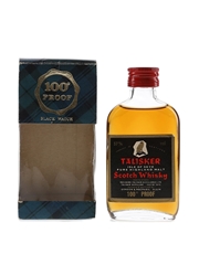 Talisker 100 Proof Black Label Gold Eagle