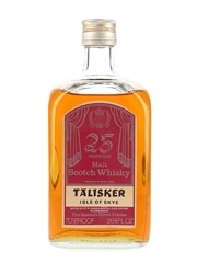 Talisker 25 Year Old Silver Jubilee Bottled 1977 - Gordon & MacPhail 75.7cl / 40%