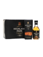 Highland Park 12 Year Old Miniatures 12 x 5cl / 40%