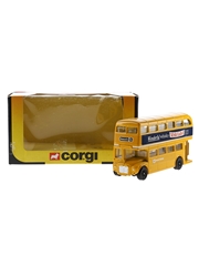 White Label Double Decker Northern Bus Corgi 11cm x 6.5cm x 3.5cm