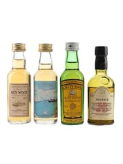 Assorted Blended Scotch Whisky Dew Of Ben Nevis, Benveg, Cutty Sark & J&B Reserve 4 x 5cl