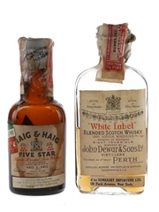 Dewar's White Label Spring Cap & Haig & Haig Five Star Spring Cap