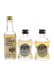 Cardhu 12 Year Old Bottled 1980s-1990s 3 x 5cl