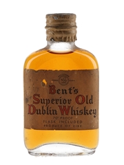 Bent's Superior Old Dublin Whiskey Bottled 1960s 5cl / 40%