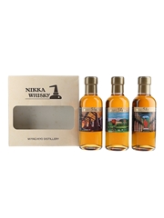 Nikka From The Barrel Gift Pack  3 x 18cl / 51%