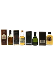 Assorted Blended Scotch Whisky Ballantine's 18 Year Old, J & B 15 Year Old, Cutty Sark 12 Year Old & Dewar's 12 Year Old 4 x 5cl / 43%