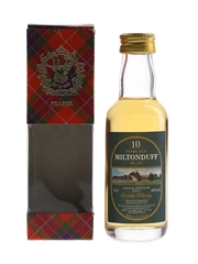 Miltonduff 10 Year Old Bottled 1990s - Gordon & MacPhail 5cl / 40%