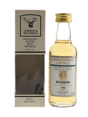 Rosebank 1988 Connoisseurs Choice Bottled 1990s - Gordon & MacPhail 5cl / 40%