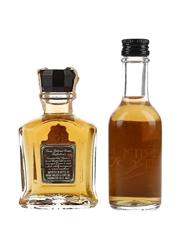 Canadian Club Classic 1974 12 Year Old & Triple Crown 8 Year Old  2 x 5cl / 40%