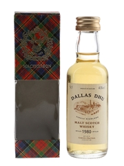 Dallas Dhu 1980 Bottled 1990s - Gordon & MacPhail 5cl / 40%