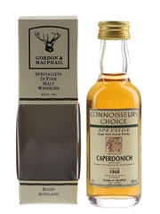 Caperdonich 1968 Connoisseurs Choice Bottled 1990s - Gordon & MacPhail 5cl / 40%