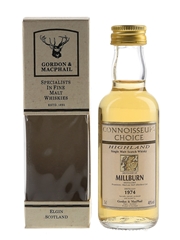 Millburn 1974 Connoisseurs Choice Bottled 1990s - Gordon & MacPhail 5cl / 40%