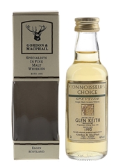 Glen Keith 1993 Connoisseurs Choice Bottled 2000s - Gordon & MacPhail 5cl / 46%