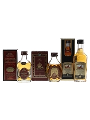Cardhu 12 Year Old,  Dimple 15 Year Old & Famous Grouse Gold Reserve 12 Year Old