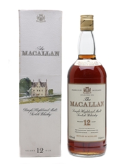 Macallan 12 Year Old Bottled 1980s - Duty Free Use Only 100cl / 43%