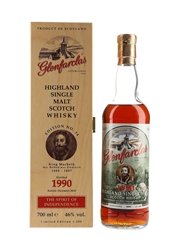 Glenfarclas 1990 The Spirit Of Independence Bottled 2010 - Edition No.14 - King Macbeth 70cl / 46%