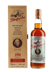Glenfarclas 1990 The Spirit Of Independence Bottled 2013 - Edition No.16 - Adam Smith 70cl / 46%