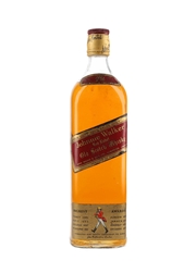 Johnnie Walker Red Label Bottled 1970s - Duty Free 75cl