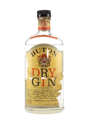Buton Dry Gin Bottled 1950s 75cl / 45%